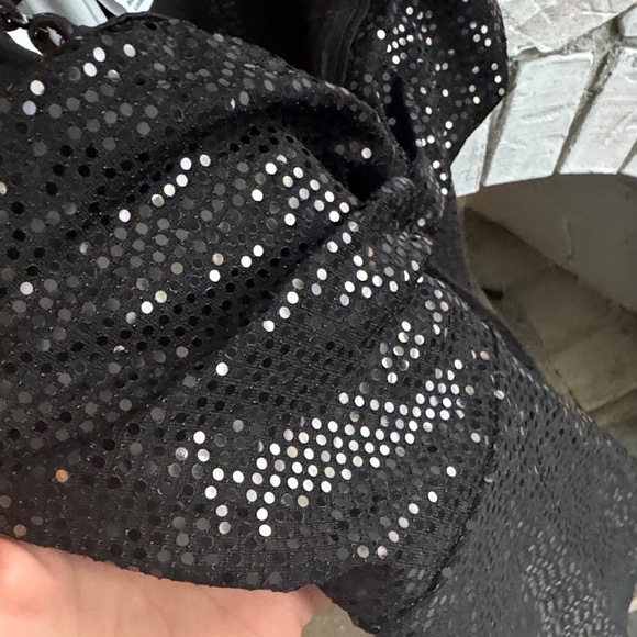 Willow Black Satin Top - Picture 4 of 6